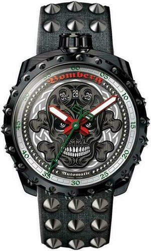 BOMBERG - BOLT-68 - HERITAGE BLACK & RED CHRONOGRAPH - SWISS BOMBERG - BOLT-68 - HERITAGE BLACK & RED CHRONOGRAPH - SWISS