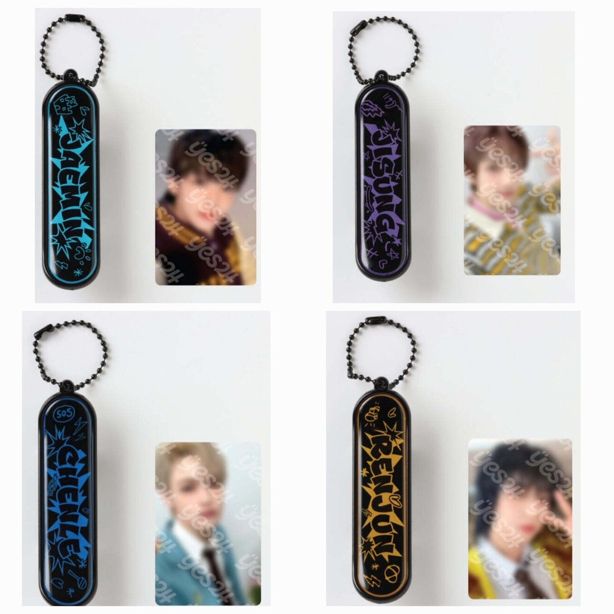 NCT DREAM SKATEBOARD KEYCHAIN 2024 WORLD TOUR THE DREAM SHOW 3