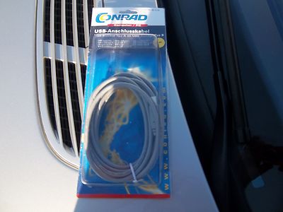 USB Stecker Typ A an USB Stecker Typ B     5 Meter