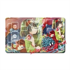 Erika Pokemon Playmat TCG Card Game Play Mat Gaming Desk Mat Mouse Pad _o197