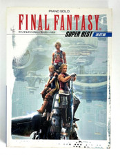 Final Fantasy I to XII Piano Solo Super Best Sheet Music Song Book 2006 Japan