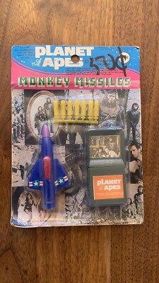 VINTAGE 1974 PLANET OF THE APES MONKEY MISSILES SEALED | eBay