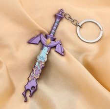 Zeldas Master Sword Keychain Tears of The Kingdom Link Hero Hylian