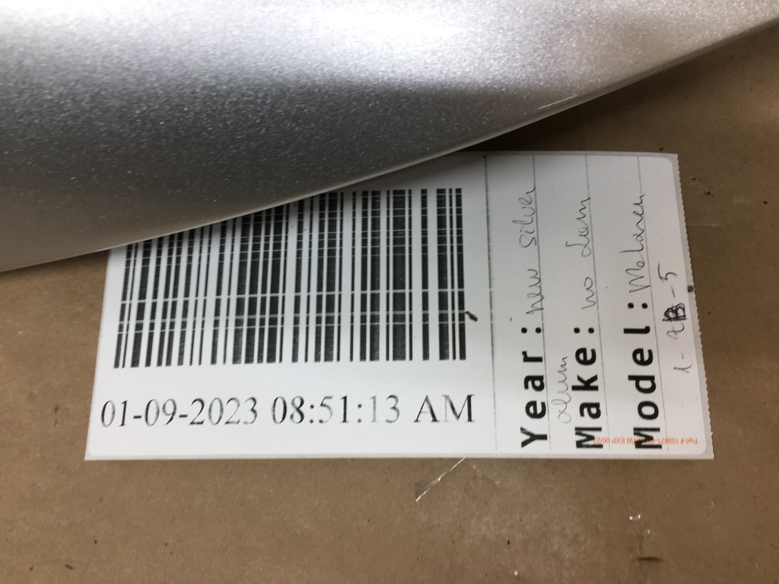 NEW Genuine 2017-2022 McLaren 720S Right Fender Wing Cover Panel RH OEM