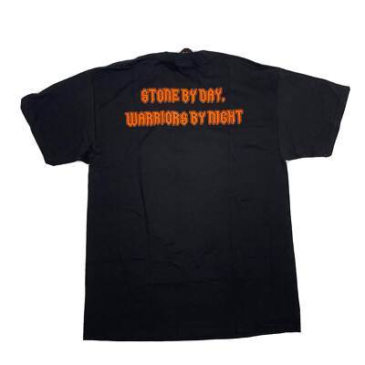 🔥VTG 90s Disney Gargoyles Stone By Day Warriors T Shirt Black Hot