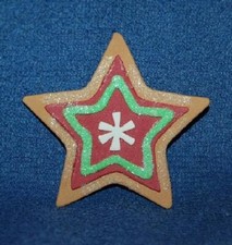 Star Sugar Cookie, Foam Refrigerator Magnet, Made in the USA