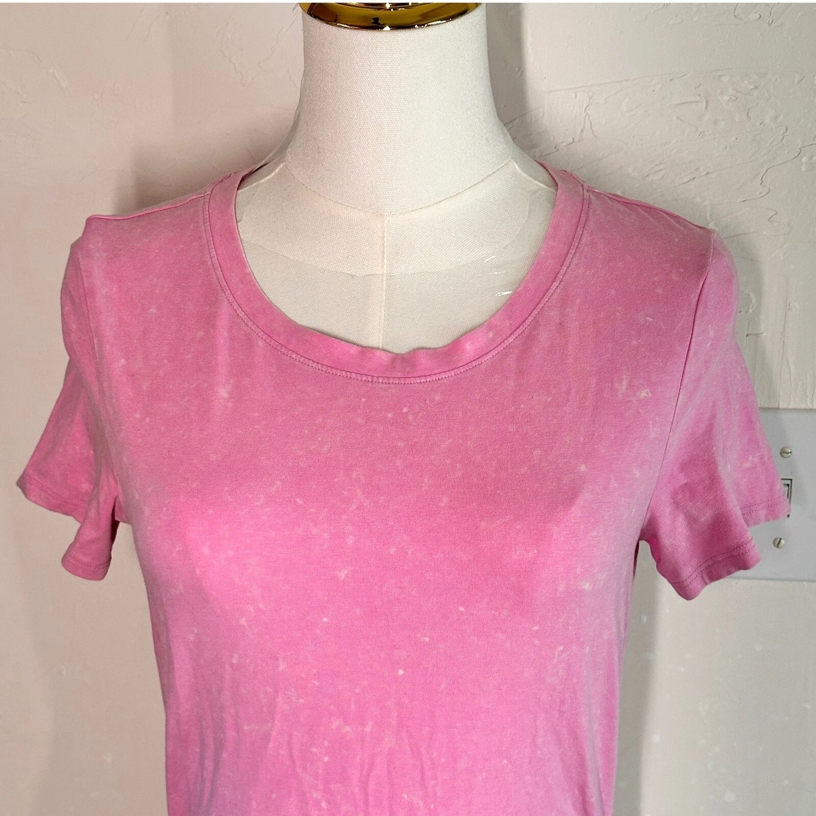 UNDERCOVER Abito donna Victoria's Secret rosa manica corta con coulisse laterale taglia XS