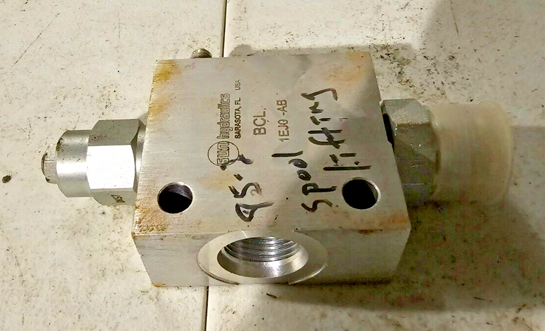 Sun Hydraulics BCL Counter Pressure Relief Crossover Valve
