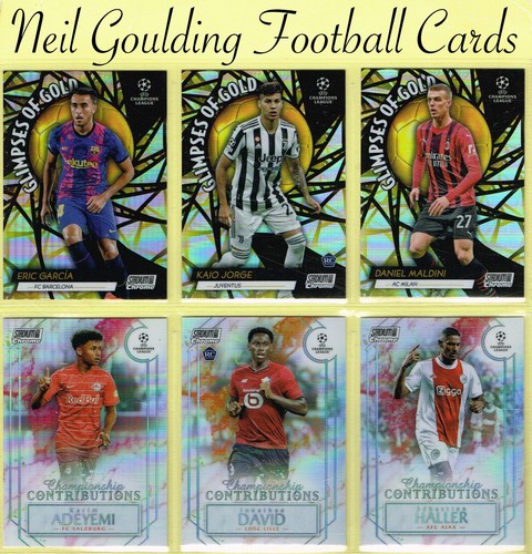 Topps Champions League 2021-22 â STADIUM CLUB CHROME - INSERT â Football Cards