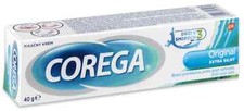 COREGA Extra Strong Denture Adhesive Fixing Cream Original Fresh 40g
