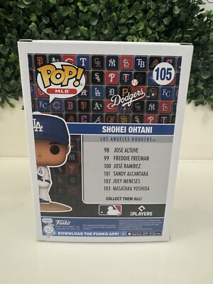 FUNKO POP MLB SHOHEI OHTANI 105 Funko shop In Hand + Pop Protector