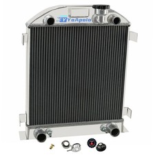3 Row Aluminum Radiator For 1928-1929 Ford Model A Flathead Engine At 3 Row Aluminum Radiator For 1928-1929 Ford Model A Flathead Engine At