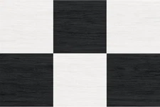 Lawrence Black Peel Stick Floor Tiles