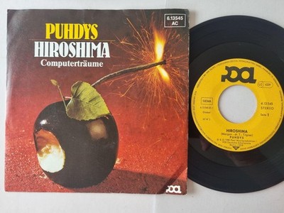 Puhdys - Hiroshima 7'' Vinyl Germany/ CV Wishful Thinking