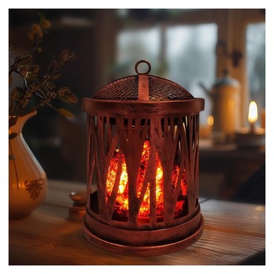 Wax Melt Candle Warmer Electric Melter Lamp & Timer Oil Burner Copper