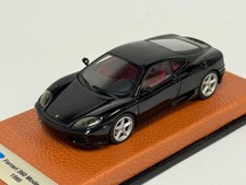 1/43 BBR Ferrari 360 Modena in Gloss Black  Leather Base   ABG444