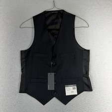 Kenneth Cole Reaction NWT Men's Suit Separate Vest Grey Size Small 100 NEW