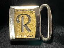 Vintage Hickok Monogram R Belt Buckle