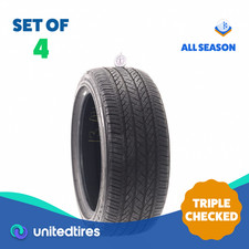 Set Of 4 Used 23545r18 Bridgestone Turanza El440 94v - 732