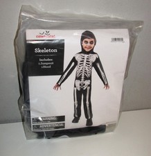 Kids Skeleton Costume Size Large 10-12 BRAND NEW IN PACKAGE