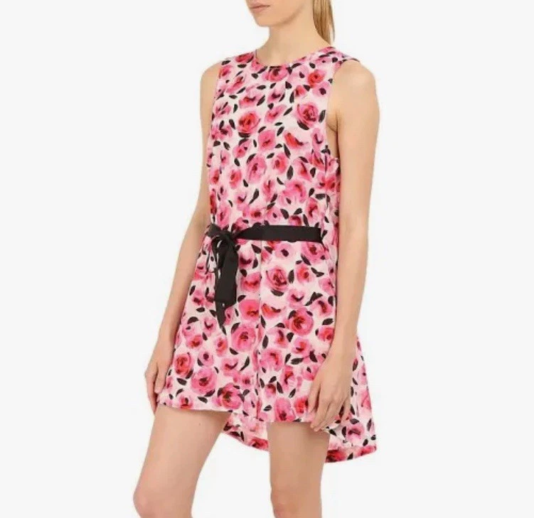 Kate Spade New York rosa Bay of Roses abito tubino donna piccolo copricostume da bagno