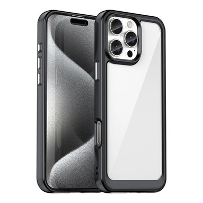 HURTEL OUTER SPACE CASE FÜR IPHONE 16 PRO MAX MIT GELRAHMEN KOMFORTABEL