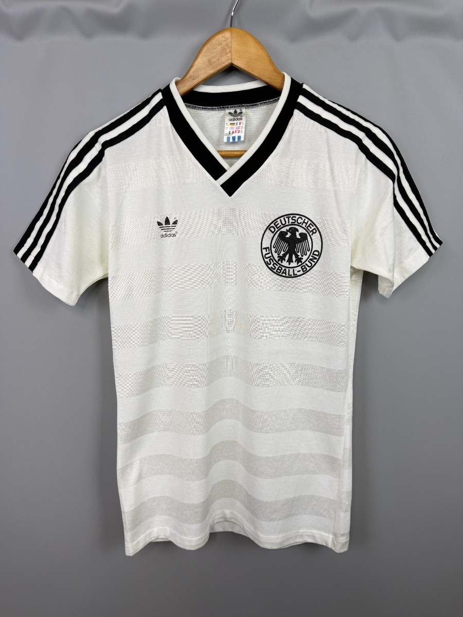 Germany サッカーシャツ ホワイト Lサイズ 新品 WEST GERMANY 1986 HOME SHIRT WORLD CUP FOOTBALL SOCCER JERSEY