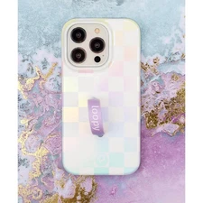 Pearl Checkered / Iridescent Edition Loopy Case - iPhone12/12Pro 