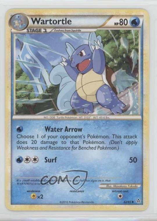 Wartortle Pokémon HeartGold & SoulSilver Unleashed #42 2010