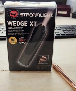 Lampe Torche Rechargeable Streamlight Wedge XT Noire - 88812 (Neuf, Li-Ion)