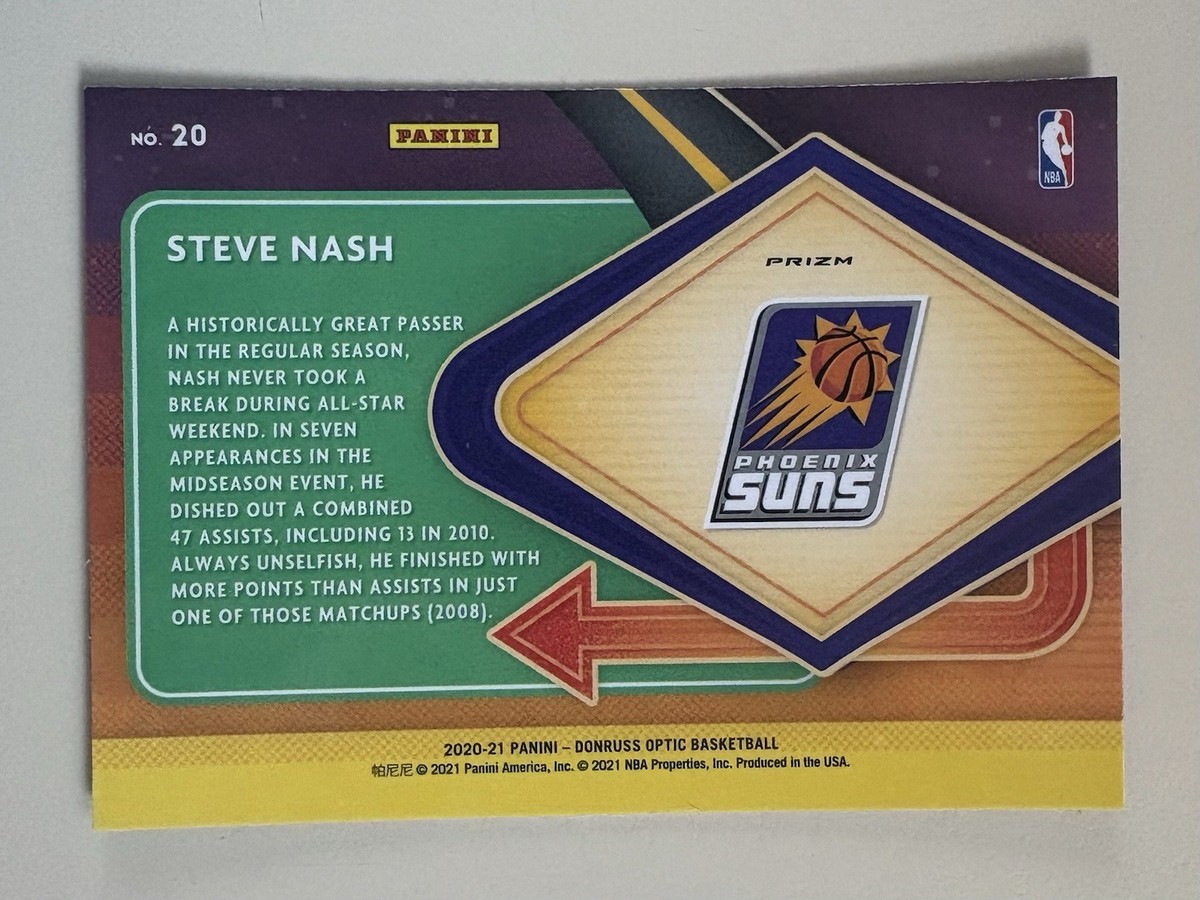 2020-21 Panini Donruss Optic - Express Lane Steve Nash #20 Purple