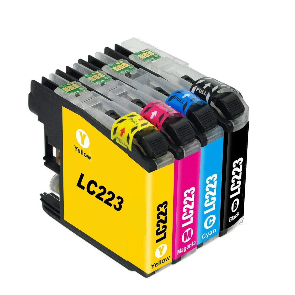 Cartouche d'encre LC223 Brother MFC-J5320DW à haut rendement pour textes nets