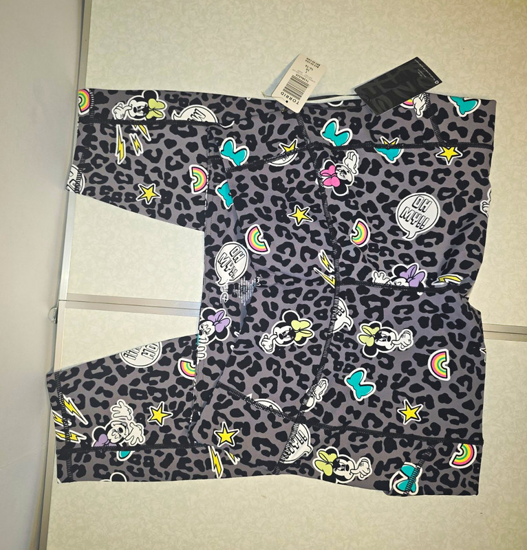 Torrid Disney Minnie Mouse High Rise Animal Print Leggings 1X Women