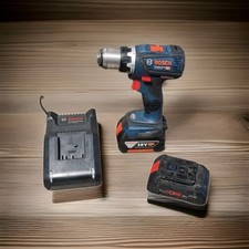 Bosch Professional GSR 18V-60C Trapano Avvitatore Brushless 60Nm + 2 Batterie + 