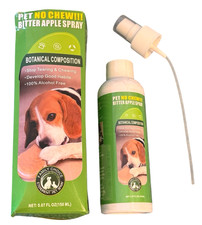 Bitter Apple Taste Deterrent Pump Spray for Dogs - No Chew 5.07 oz Ex: 6/27