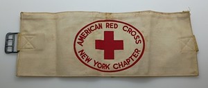 American Red Cross New York Chapter Corpsman Armband