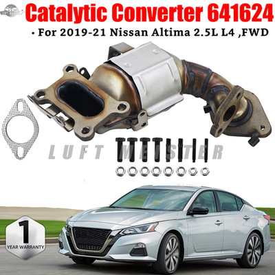 641624 For Nissan Altima 2019 2020 2021 L4 2.5L FWD Catalytic Converter EPA NEW