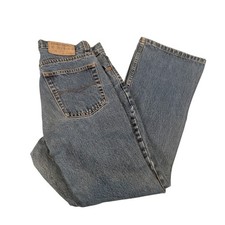 VTG Jordache High Waisted Blue Denim Jeans Cotton Bootcut Womens 30x31, Sz 11/12