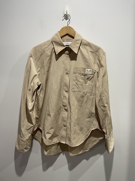 Aje Athletica Shirt Snap Size 10 Relaxed Fit