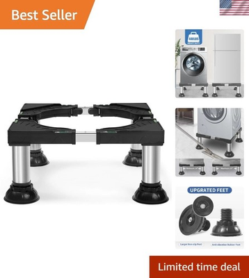 #ad #ad Heavy Duty Adjustable Stand for Mini Fridge amp; Washer Easy Assembly Included $79.98