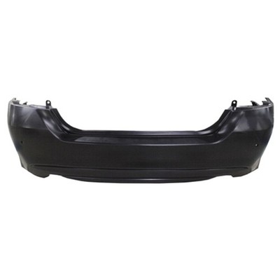 New Unpainted Rear Bumper Cover Replaces 850229HS2H With Park Assist Sensor