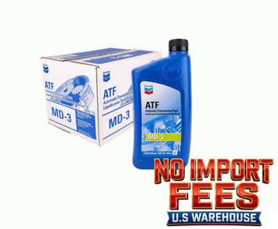Chevron MD-3 Automatic Transmission Fluid, Case of 12 - 1 Quart Bottles | 226502