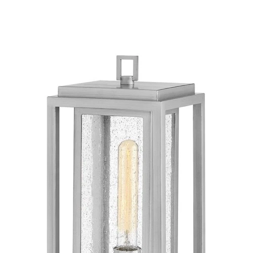 Hinkley Lighting 1007 Republic 120v 1 Light 17" Tall Coastal - Nickel - Picture 4 of 12