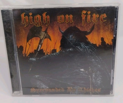 #ad HIGH ON FIRE Surrounded By Thieves CD July 2002 Relapse Records 🤘🤘🤘🤘 $13.95