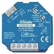 Eltako Uni.-Dimm Switch 500W EUD61MUC Multifunktion kann 8-230V EUD61M installiert werden