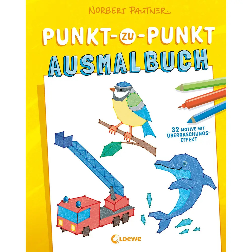 Punkt-zu-Punkt-Ausmalbuch (gelb) - Taschenbuch - Bild 3