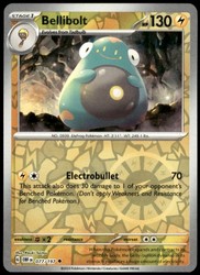 Bellibolt 077/197 Obsidian Flames Reverse Holo Uncommon