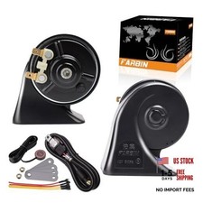 Car Horn Kit with Button Waterproof Boutique Snail Horn with Wire and Button