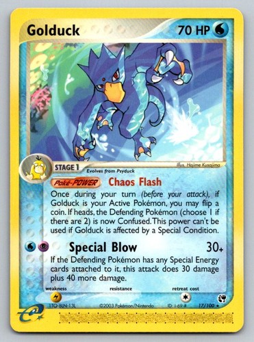 Golduck EX Sandstorm 17/100 NM