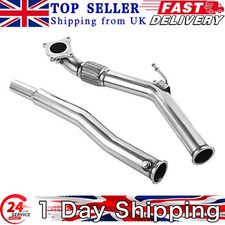 Turbo Exhaust Decat Downpipe Stainless for Audi A3/S3 2.0T (04-11) NEW 3'' UK